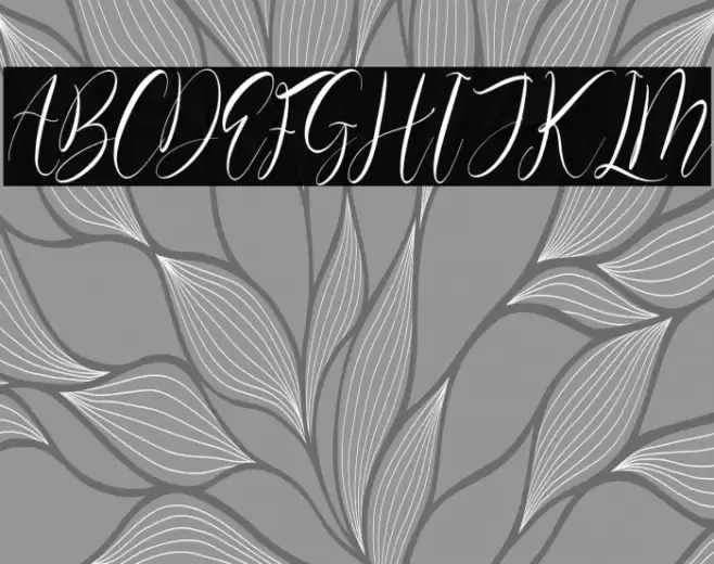 Olivianta Pettcia Italic Font examples