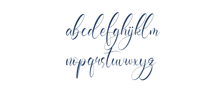 Olivianta Pettcia Italic Lowercase
