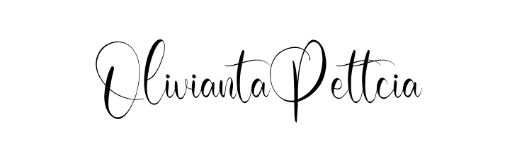 Olivianta Pettcia  免费字体下载
