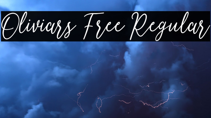 Oliviars Free Regular Example 1