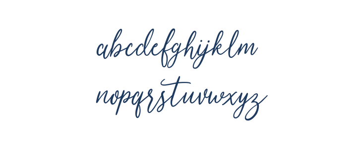 Oliviars Free Regular Lowercase