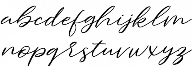 Olla_Julietta フォント 小文字