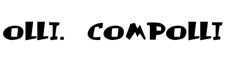 Olli-Compolli  Free Fonts Download