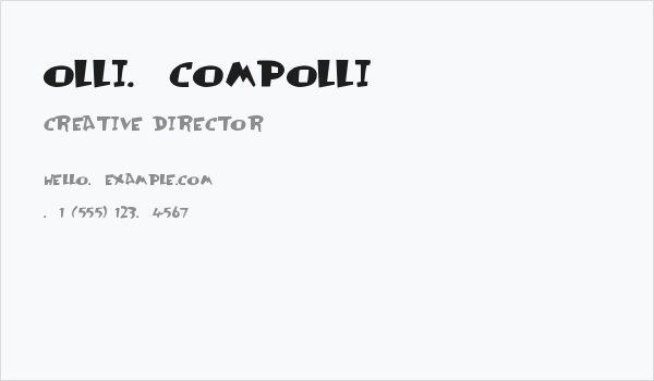Olli-Compolli Business Card