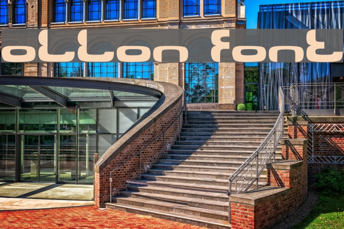 Ollon Font examples