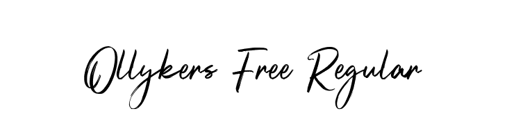 Ollykers Free Regular  Descarca Fonturi Gratis