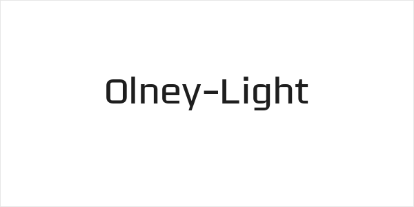 Olney-Light Logo