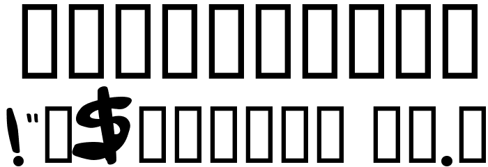 Olopus Font OTHER CHARS