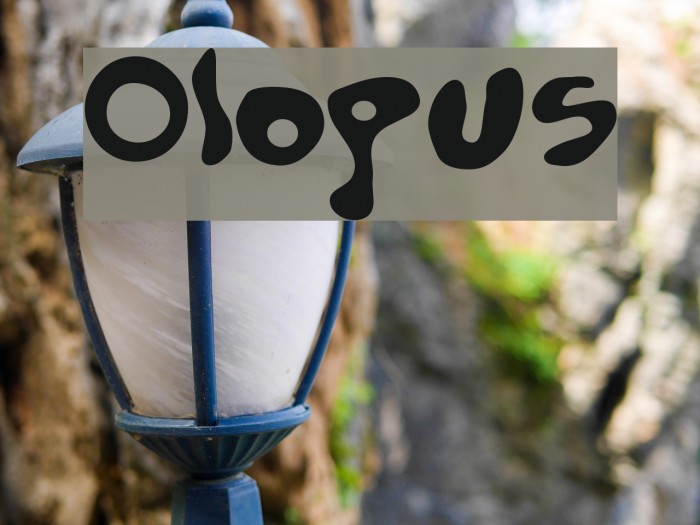 Olopus Font examples