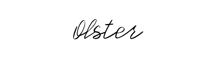 Olster Font