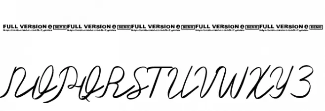 Olster Font OTHER CHARS