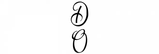 Olyber Demo Schriftart Groß