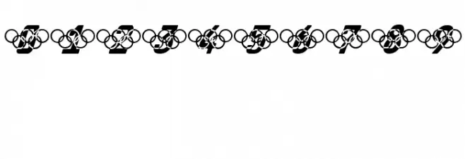 Olympia 2000 Font OTHER CHARS