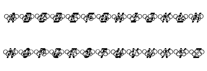 Olympia 2000 Font LOWERCASE