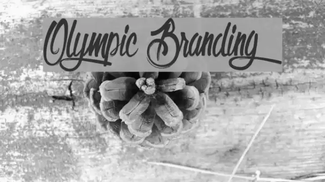 Olympic Branding Font examples