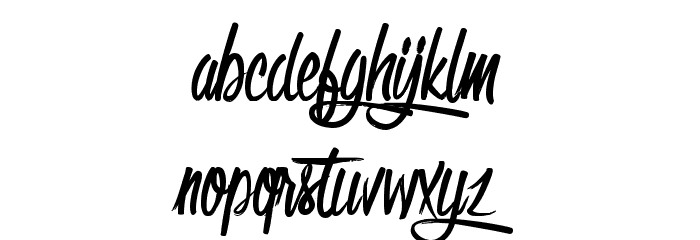 Olympic Branding Font LOWERCASE