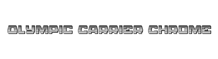 Olympic Carrier Chrome Fonte