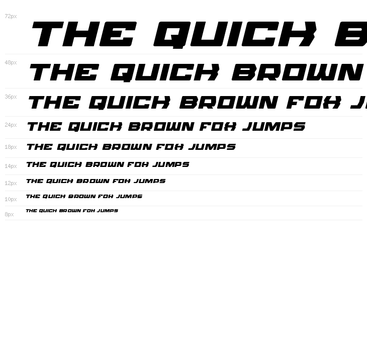 Olympic Carrier Expanded Italic Waterfall