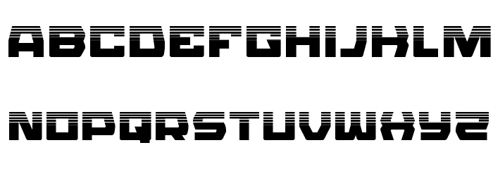 Olympic Carrier Halftone Font LOWERCASE