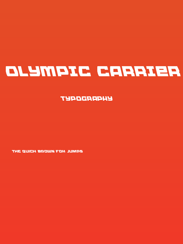 Olympic Carrier Leftalic Poster