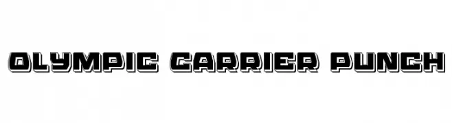 Olympic Carrier Punch  Fuentes Gratis Descargar
