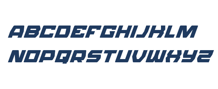 Olympic Carrier Super-Italic Lowercase