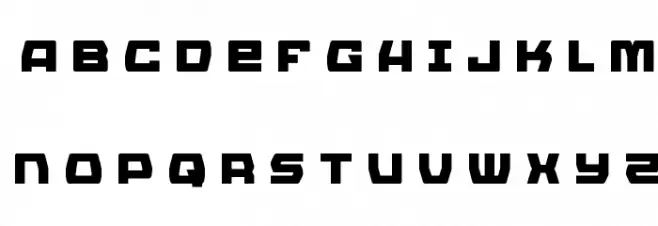 Olympic Carrier Title Шрифта ВЕРХНИЙ