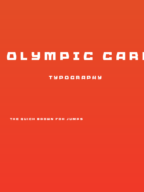 Olympic Carrier Title Poster