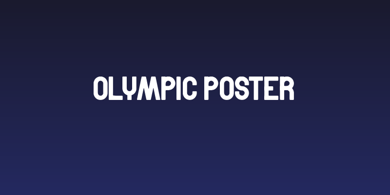Olympic Poster Social Header