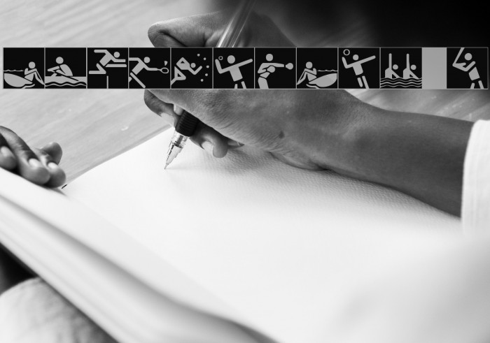 Olympicons 2 Font examples