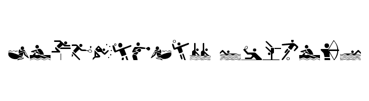 Olympicons Regular Font