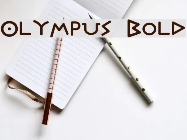 Olympus Bold Example 3