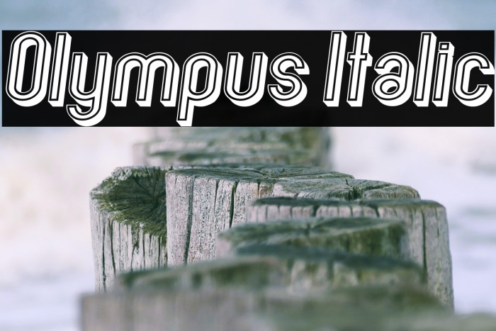 Olympus Italic Example 3