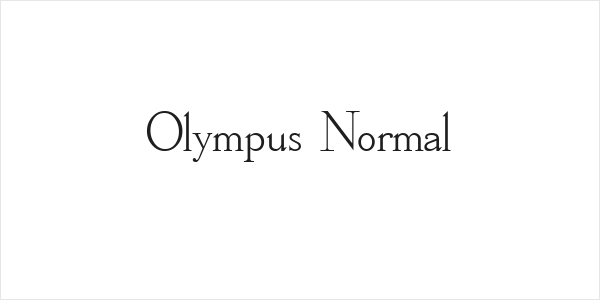 Olympus  Normal Logo