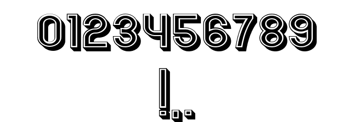 Olympus Regular Font OTHER CHARS