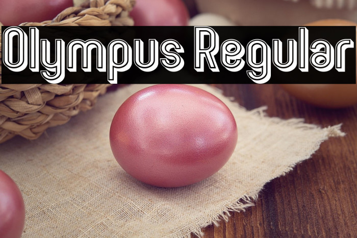 Olympus Regular Example 1