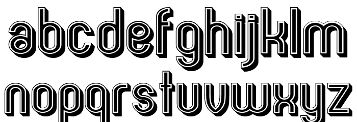 Olympus Regular Font LOWERCASE