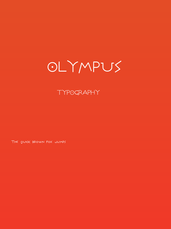 Olympus Poster