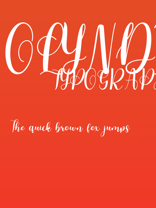 Olyndia Personal Use Poster