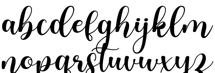 Olyndia Personal Use Font LOWERCASE