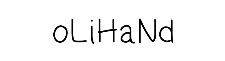 oLiHaNd Font