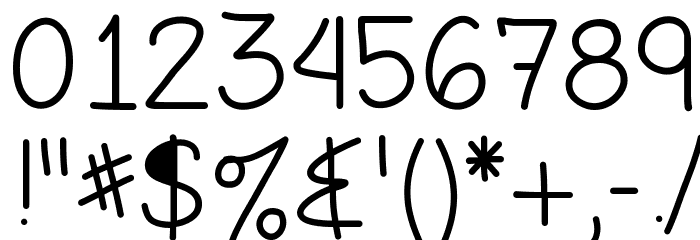 oLiHaNd Font OTHER CHARS