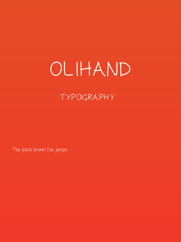 oLiHaNd Poster