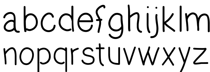 oLiHaNd Font LOWERCASE