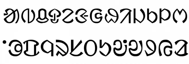 ol_ciki_optimum フォント 大文字