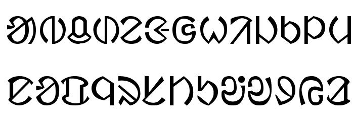 ol_ciki_optimum Font LOWERCASE