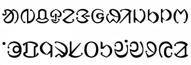 ol_ciki_royal Font UPPERCASE