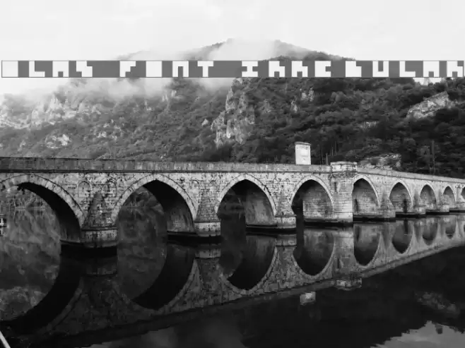 olas font irregular Font examples