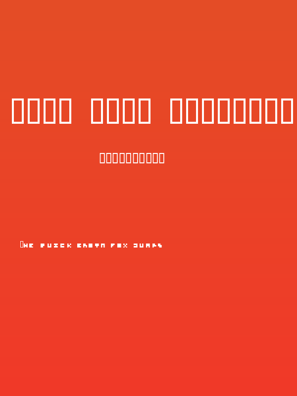 olas font irregular Poster