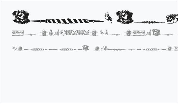 old ornaments Business Card